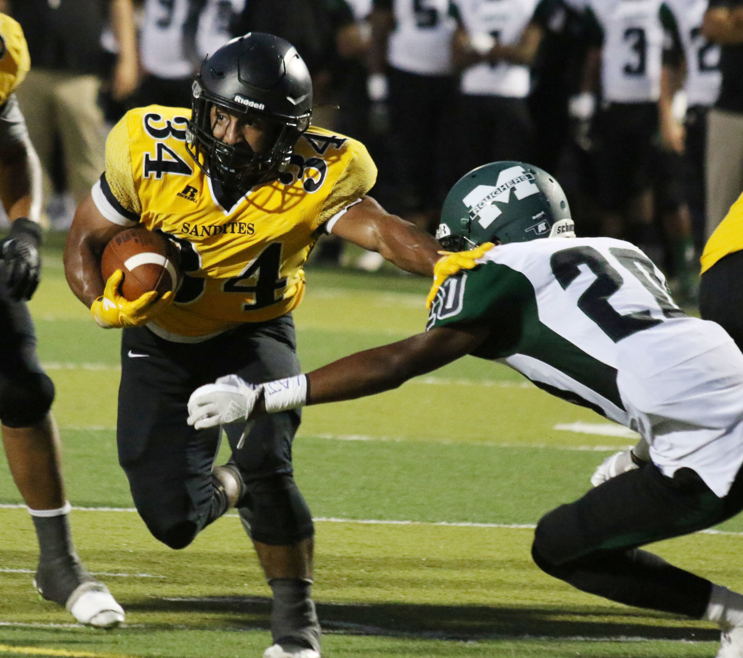 5. 6AII-2: Sand Springs (2-2, 1-0) at No. 3 Muskogee (4-0, 1-0)